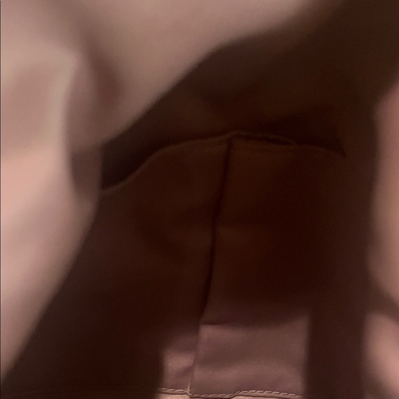 COACH Shimmery Taupe Signature Logo Shoulder Bag/Crossbody - Picture 10 of 14